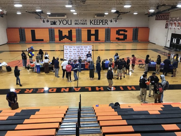 LWHS Students Sign Football Letters of Intent With Colleges Around the Country