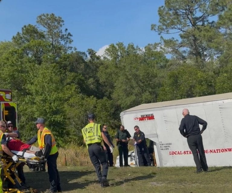 Frostproof Accident Involving Truck; At Least One Patient Transported by Air