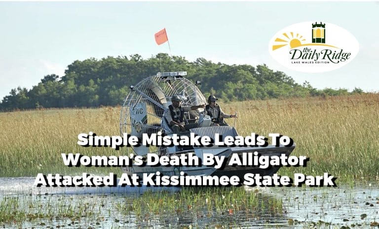 Alligator Attack Reported at Lake Kissimmee State Park