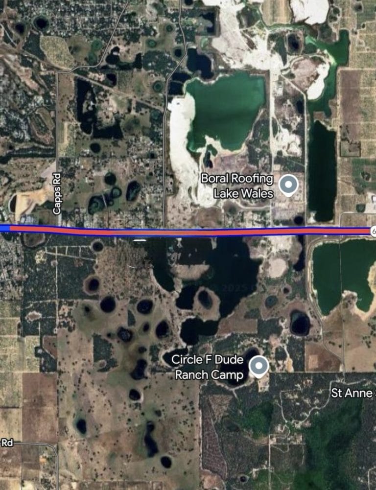 Major Crash On S.R. 60 This Morning Shuts Down All Eastbound Lanes East Of Lake Wales